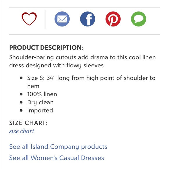 ISLAND COMPANY Alia Dress NWT - Picture 7 of 7